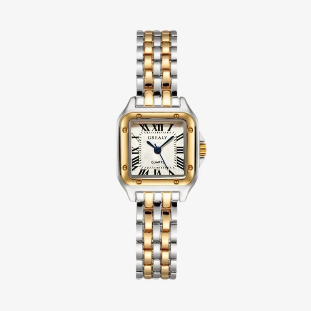 Gold and Silver Women's Watch